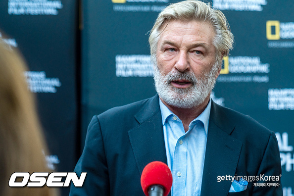 EAST HAMPTON, NEW YORK - OCTOBER 07: Hamptons International Film Festival Chairman, Alec Baldwin attends the World Premiere of National Geographic Documentary Films' 'The First Wave' at Hamptons International Film Festival on October 07, 2021 in East Hampton, New York. (Photo by Mark Sagliocco/Getty Images for National Geographic)