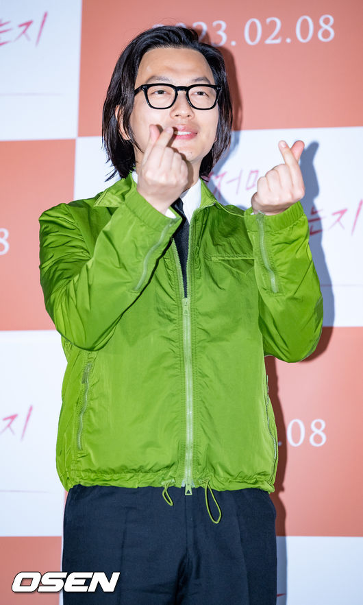 1일 오전 서울 용산구 한강로 CGV 용산아이파크몰에서 영화 '어쩌면 우린 헤어졌는지 모른다' 언론시사회가 열렸다.