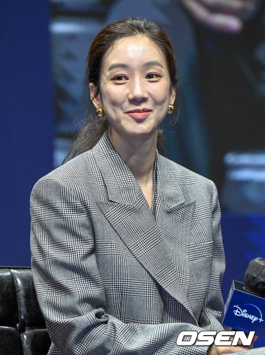 배우 정려원이 제작발표회에 참석하고 있다. 2022.09.21 /cej@osen.co.kr