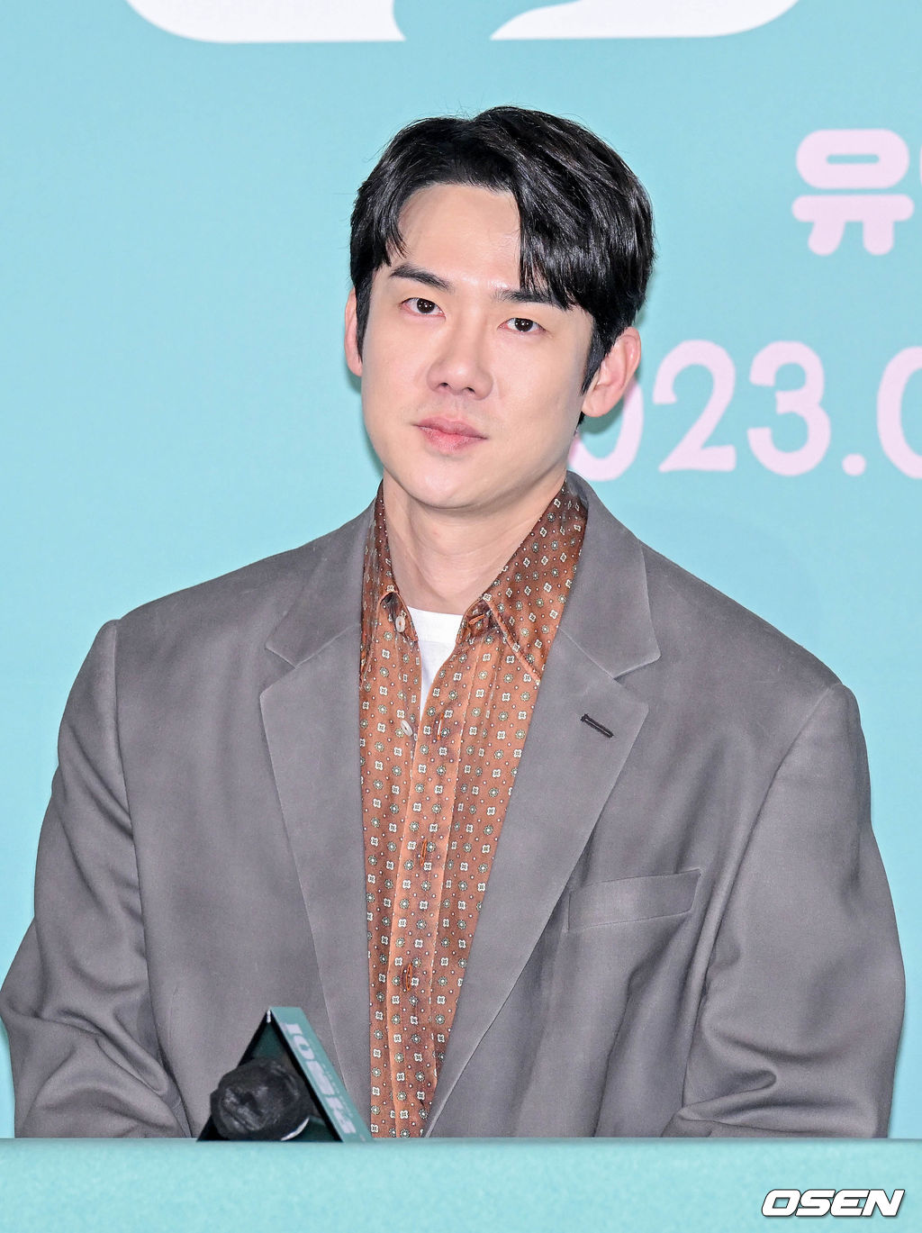 15일 오후 서울 용산구 CGV용산아이파크몰에서 영화 ‘멍뭉이(감독 김주환)’ 언론시사회 및 기자간담회가 열렸다.배우 유연석이 질의응답 시간을 갖고 있다. 2023.02.15 /cej@osen.co.kr