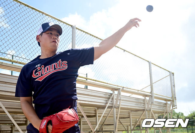 롯데 좌완 김진욱. / OSEN DB