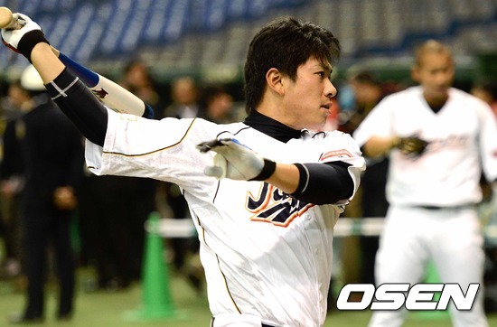 2013년 WBC 일본 대표팀으로 참가했던 가쿠나카 가쓰야 /OSEN DB