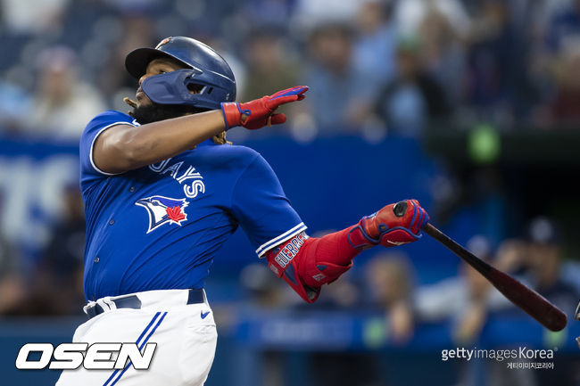 [사진] 토론토 블루제이스 블라디미르 게레로 주니어. ⓒGettyimages(무단전재 및 재배포 금지)