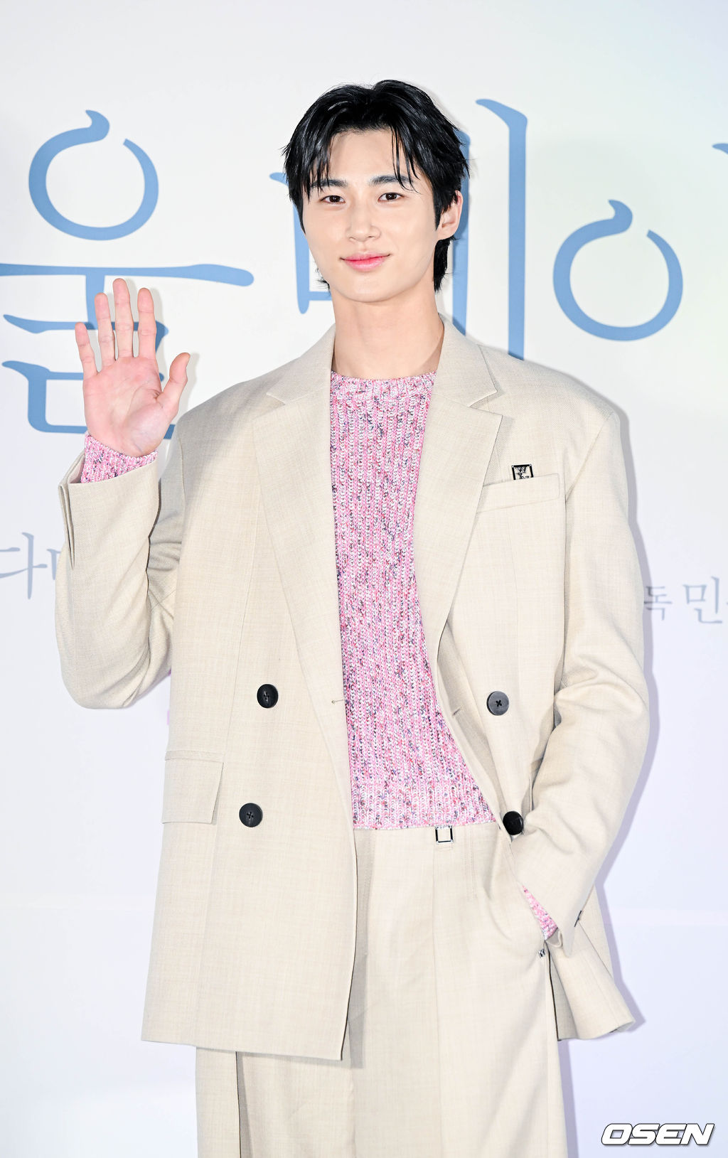 28일 오후 서울 광진구 롯데시네마 건대입구에서 영화 '소울메이트(감독 민용근)’ 언론시사회가 열렸다.배우 변우석이 포즈를 취하고 있다. 2023.02.28 /cej@osen.co.kr