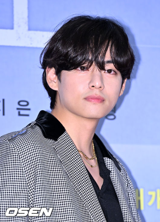 방탄소년단(BTS) 뷔가 포즈를 취하고 있다. 2022.06.02 /rumi@osen.co.kr