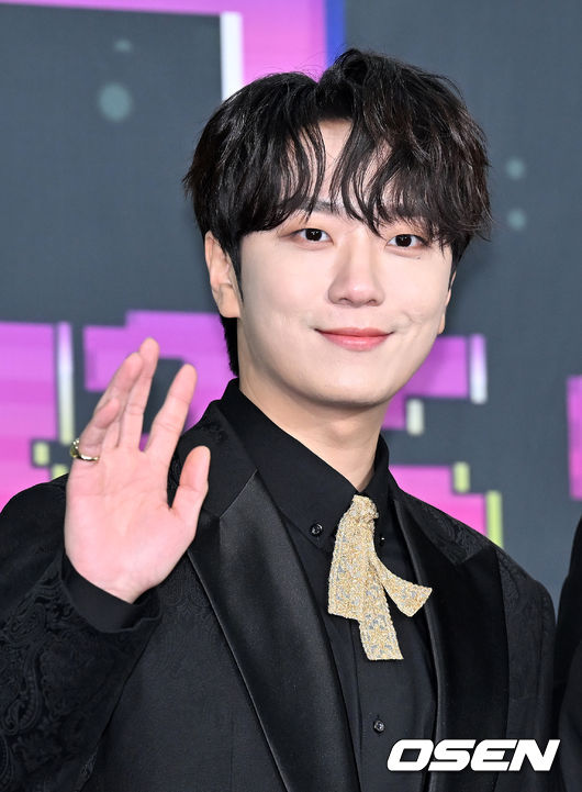 그룹 포레스텔라 고우림이 무대 위에서 포즈를 취하고 있다 2022.12.16 /rumi@osen.co.kr