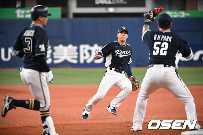 6일 오사카 교세라돔에서 2023 WBC(월드베이스볼클래식) 에 참가한 한국대표팀이 오릭스 버팔로스와 연습경기를 가졌다.