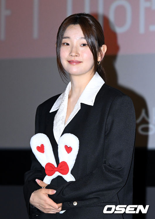 22일 오후 서울 CGV 신촌에서 영화 ’유령’ 무대인사가 진행됐다.배우 서현우가 무대인사를 하고 있다. 2023.01.22 /sunday@osen.co.kr