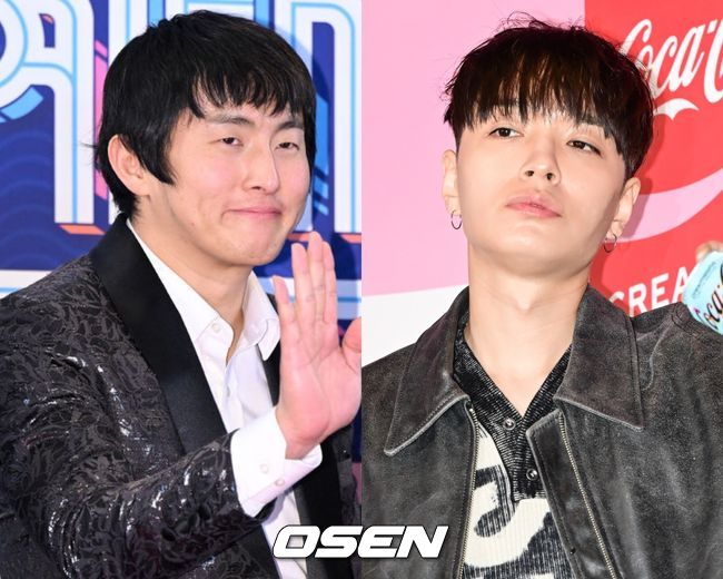 [사진=OSEN DB] 기안84(왼쪽)와 쌈디(오른쪽)가 같은 소속사 AOMG 식구가 된 데 이어 '태어난 김에 세계일주' 시즌1에 이어 시즌2에서도 함께 출연한다.