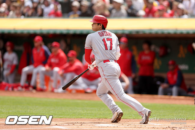 [사진] LA 에인절스 오타니 쇼헤이. ⓒGettyimages(무단전재 및 재배포 금지)