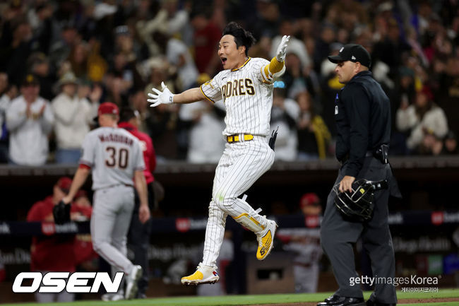 [사진] 김하성 ⓒGettyimages(무단전재 및 재배포 금지)