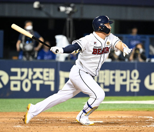 두산 외야수 김인태. / OSEN DB