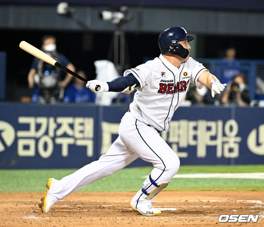 두산 외야수 김인태. / OSEN DB