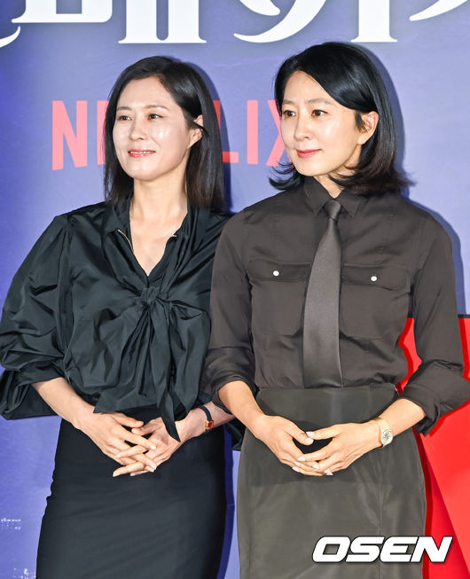 11일 서울 용산구 아이파크몰 내 CGV 용산에서 넷플릭스 ‘퀸메이커’ 제작발표회가 진행됐다.