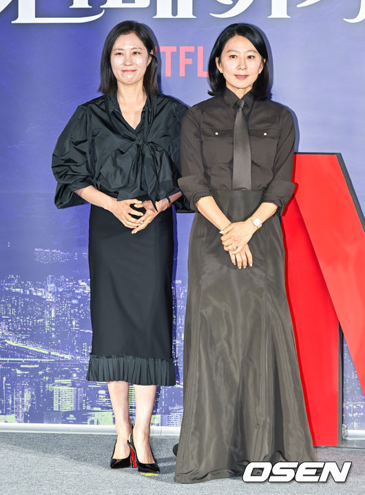 11일 서울 용산구 아이파크몰 내 CGV 용산에서 넷플릭스 ‘퀸메이커’ 제작발표회가 진행됐다.