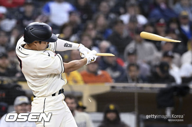 [사진] 샌디에이고 파드리스 김하성. ⓒGettyimages(무단전재 및 재배포 금지)