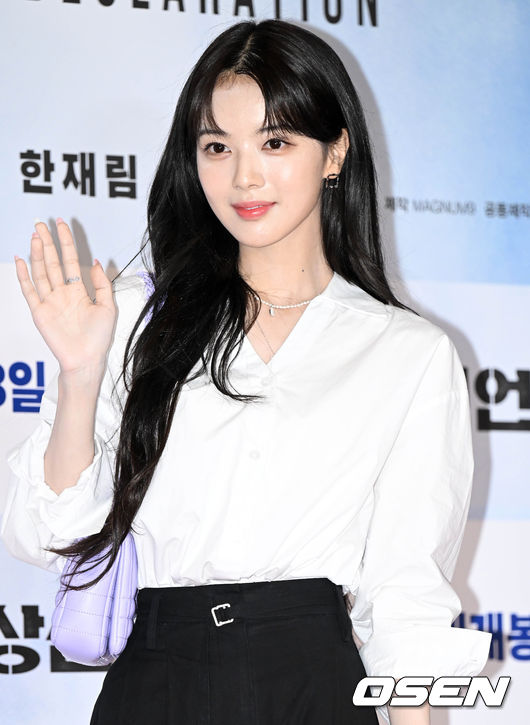 배우 노정의가 포즈를 취하고 있다. 2022.07.25 /cej@osen.co.kr 