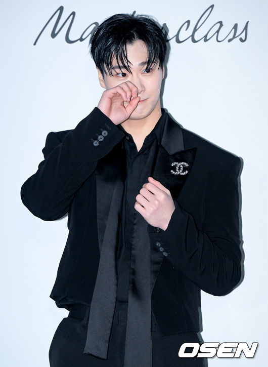 가수 아스트로 문빈이 포즈를 취하고 있다. 2023.01.26 /jpnews@osen.co.kr