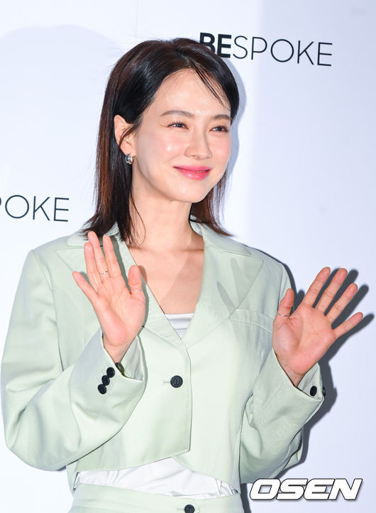 송지효가 포즈를 취하고 있다. 2023.03.21 / soul1014@osen.co.kr