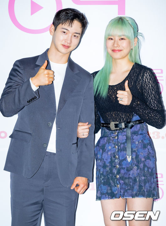 25일 오후 서울 용산구 한강대로 CGV 용산아이파크몰에서 영화 '롱디' 언론배급시사회 및 기자간담회가 열렸다.