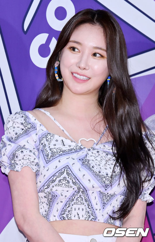 브레이브걸스 (BraveGirls) 민영이 포토월에서 포즈를 취하고 있다. 2022.05.07 /rumi@osen.co.kr