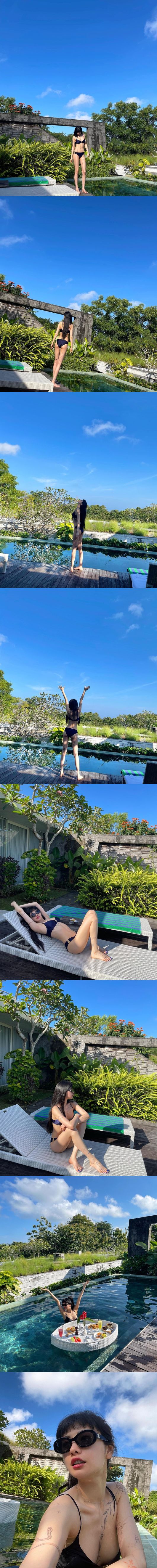 “비키니 입고 전신 타투 공개” 나나… 마네킹 아니야? [★SHOT!]