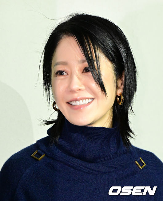 29일 오후 서울 서초구 반포동 잠수교에서 루이비통 2023 프리폴 컬렉션 행사가 열렸다.배우 고현정이 포즈를 취하고 있다. 2023.04.29 /jpnews@osen.co.kr