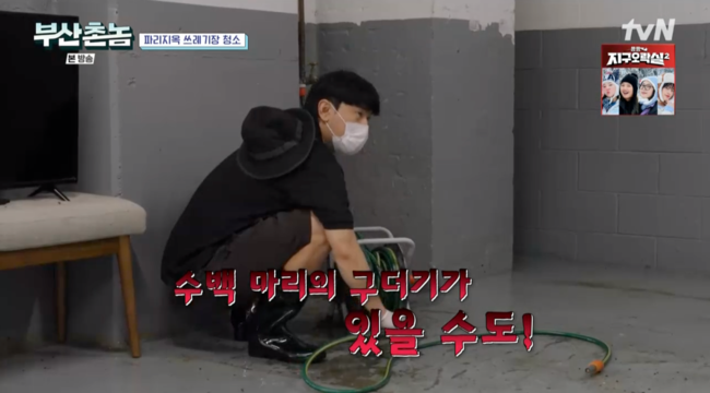 “어우 C” 이시언… 워홀 중, 파리알+구더기 발견하고 폭주 “도망쳐” (‘부산촌놈’) [종합]