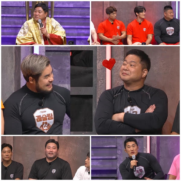 양준혁 "농구팀 약해 보여" vs 홍성흔 "피지컬 탈락할 듯" (&apos;천하제일장사2&apos;)
