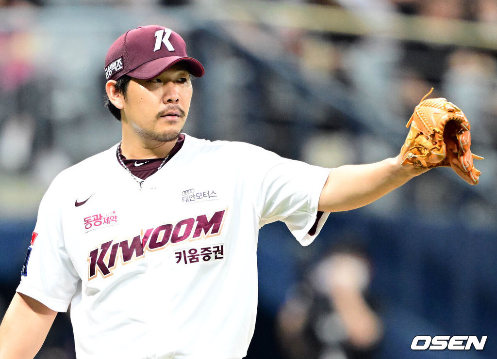 키움 히어로즈 정찬헌. /OSEN DB