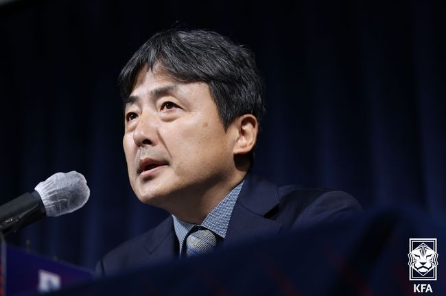 [사진] 김정배 신임 상근 부회장 / 대한축구협회.