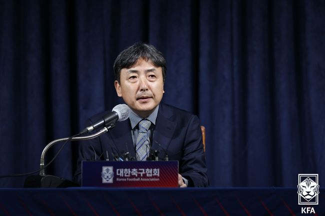 [사진] 김정배 신임 상근 부회장 / 대한축구협회.