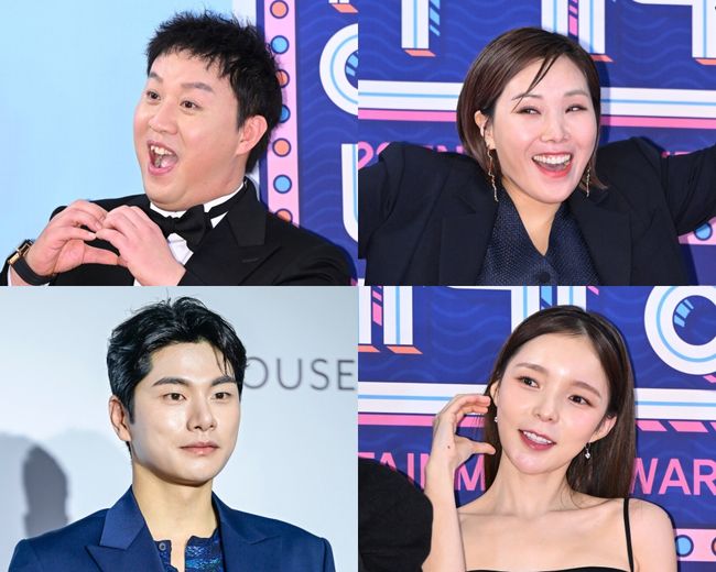 [사진=OSEN DB] '놀면 뭐하니?' 하차설이 거론된 정준하(왼쪽 위부터 시계방향), 신봉선, 박진주, 이이경.