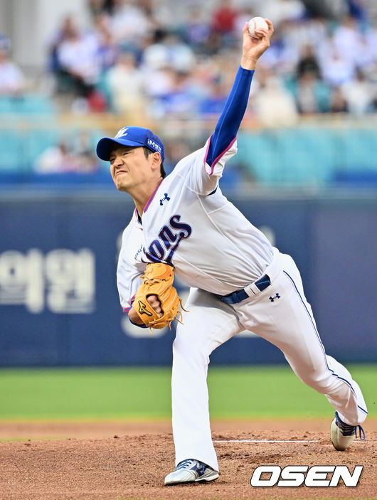 삼성 라이온즈 선발 투수 백정현이 역투하고 있다. 2023.05.12 / foto0307@osen.co.kr