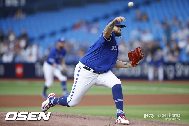 [사진] 토론토 블루제이스 알렉 마노아. ⓒGettyimages(무단전재 및 재배포 금지)