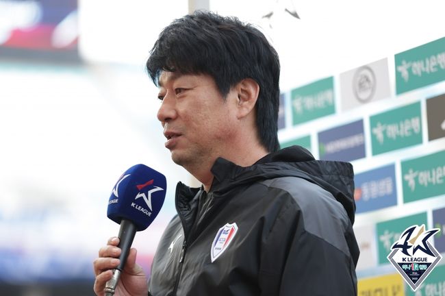 [사진] 김병수 감독 / 한국프로축구연맹.