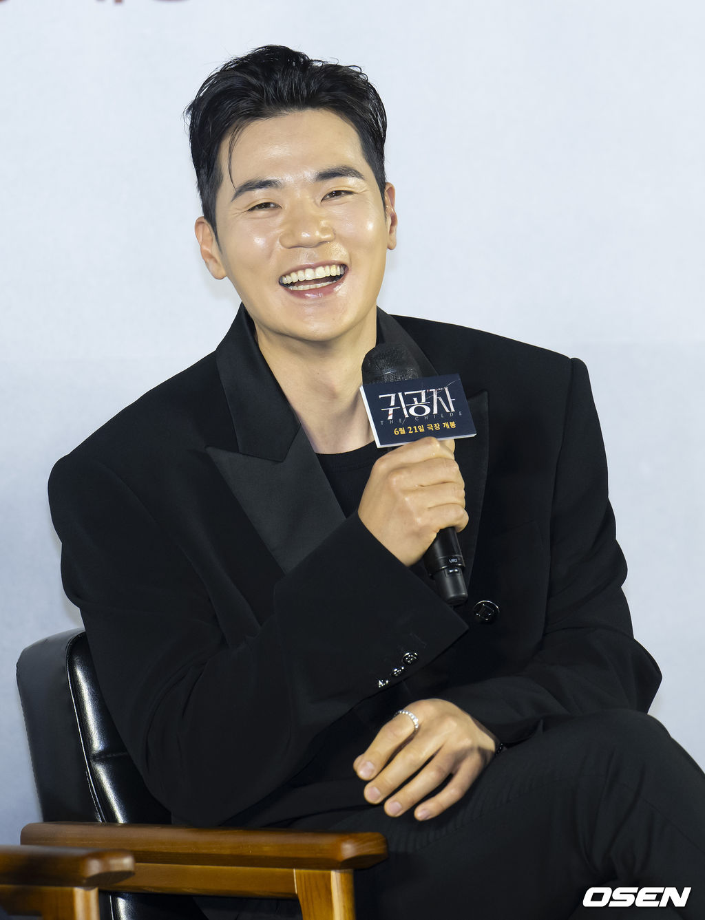 22일 오전 서울 광진구 롯데시네마 건대입구에서 영화 ‘귀공자’ 제작보고회가 열렸다. 배우 김강우가 미소짓고 있다. 2023.0.5.22 /ksl0919@osen.co.kr