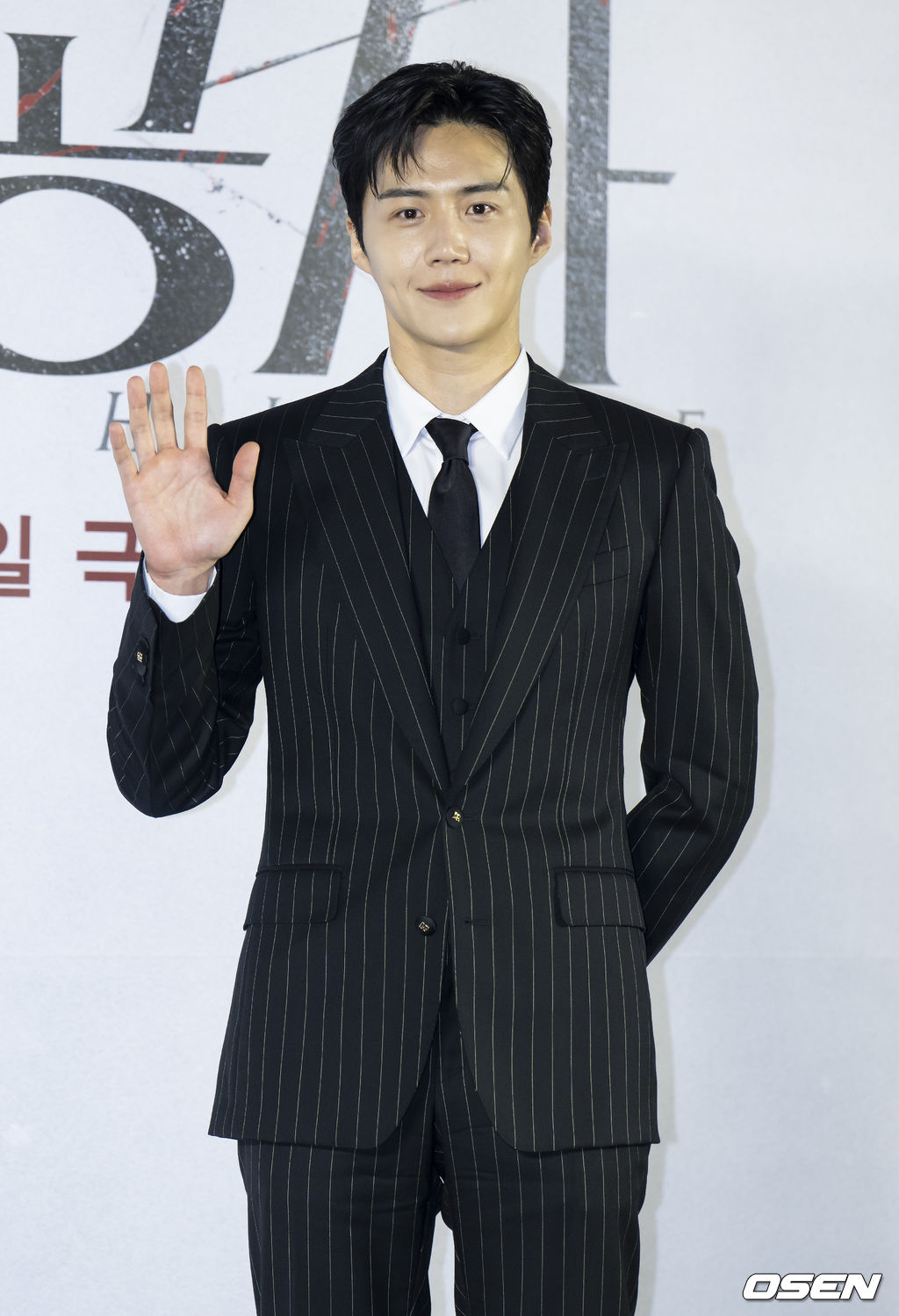22일 오전 서울 광진구 롯데시네마 건대입구에서 영화 ‘귀공자’ 제작보고회가 열렸다. 배우 김선호가 포토타임을 갖고 있다. 2023.0.5.22 /ksl0919@osen.co.kr
