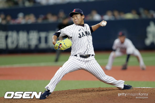 [사진] 일본 대표팀 시절 타구치 카즈토. ⓒGettyimages(무단전재 및 재배포 금지)