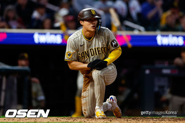 [사진] 김하성 ⓒGettyimages(무단전재 및 재배포 금지)