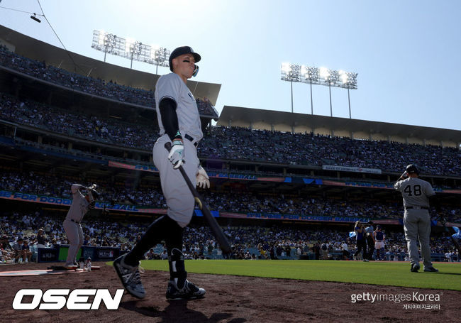 [사진] 양키스 거포 애런 저지. ⓒGettyimages(무단전재 및 재배포 금지)