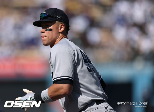 [사진] 홈런 1위 애런 저지. ⓒGettyimages(무단전재 및 재배포 금지)