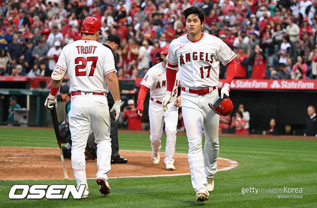 [사진] LA 에인절스 오타니 쇼헤이. ⓒGettyimages(무단전재 및 재배포 금지)