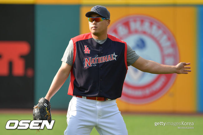 [사진] 2019년 NL 올스타전 선발투수로 선정된 류현진. ⓒGettyimages(무단전재 및 재배포 금지)