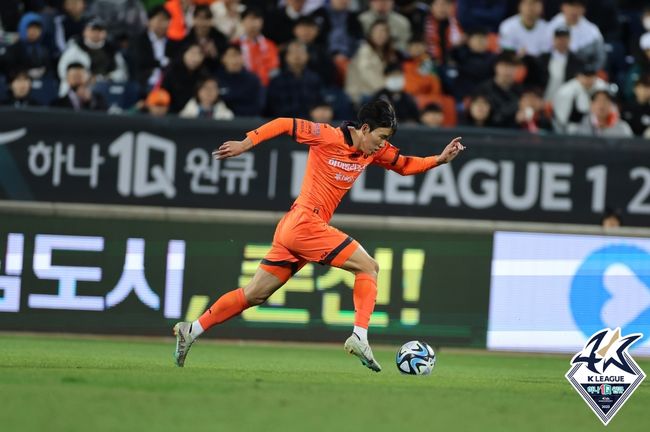 [사진] 양현준 / 한국프로축구연맹.