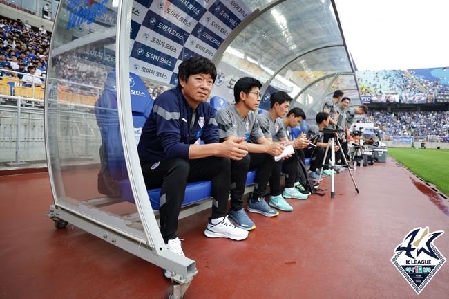 [사진] 김병수 감독 / 한국프로축구연맹.