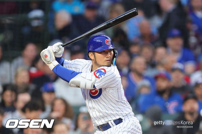 [사진] 시카고 컵스 스즈키 세이야. ⓒGettyimages(무단전재 및 재배포 금지)