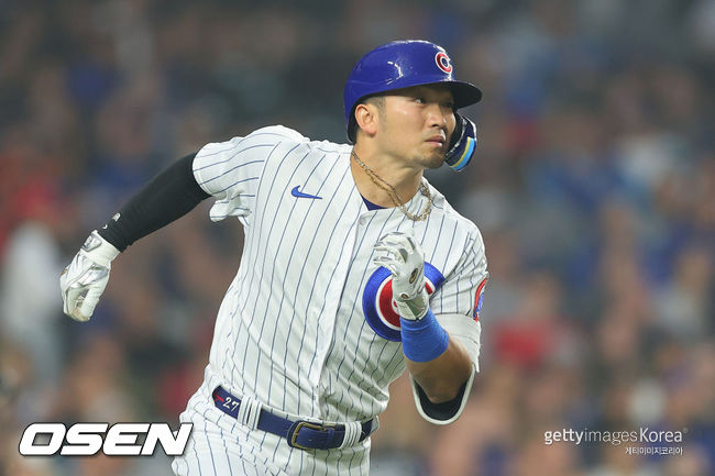 [사진] 시카고 컵스 스즈키 세이야. ⓒGettyimages(무단전재 및 재배포 금지)