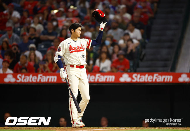 [사진] LA 에인절스 오타니 쇼헤이. ⓒGettyimages(무단전재 및 재배포 금지)