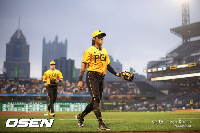 [사진] 배지환 ⓒGettyimages(무단전재 및 재배포 금지)